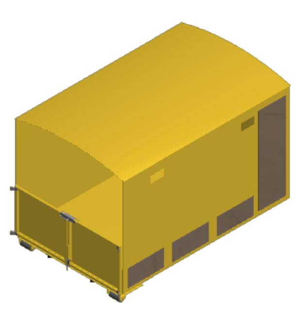 chip box, 21 cu/yd, tool box on passenger side